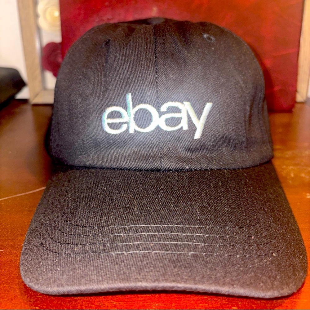 eBay Open Online 2025 white logo black baseball cap hatsNWT